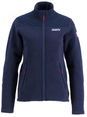 Swix Blizzard Midlayer, jakke, dame, navy