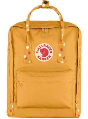 Back to School Fjällräven Kånken sOrangedard-ochre / confetti pattern - Skoletasker / -rygsække