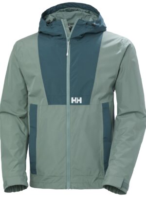 Helly Hansen Rig, regnjakke, herre, turkis