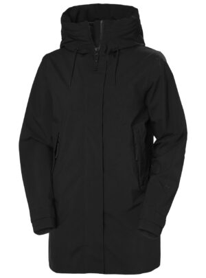 Helly Hansen Victoria, regnfrakke, dame, sort