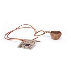 Kupilka 1, Mini cup with leather cord, brown