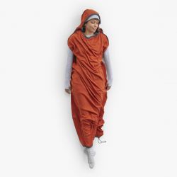 Sea To Summit Reactor Fleece Sleeping Bag Liner - Mummy W/drawcord- S Picante Red - Lagenpose