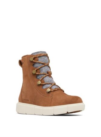 Sorel Explorer III Joan WP Womens, Velvet Tan / Chalk