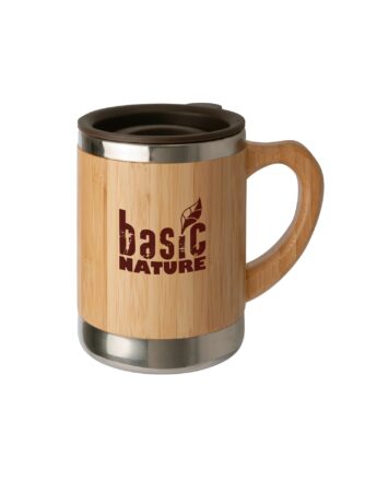 BasicNature Beaker 'Bamboo' Kop