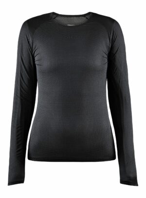 Craft - Pro Dry Nanoweight LS Kvinder - Black XS