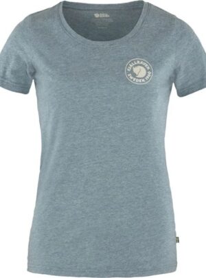 Fjällräven 1960 Logo T-Shirt Woman-Blå Blå melange-M - T-Shirts