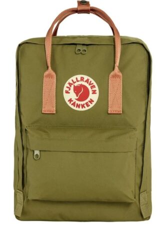 Fjällräven Kånken sOrangedard-foliage Grøn / peach Beige - Skoletasker / -rygsække