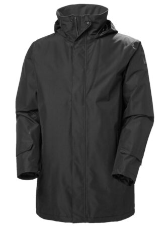 Helly Hansen Dubliner Insulated Long, regnjakke, herre, sort