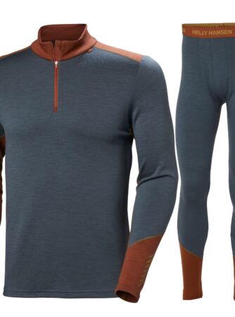 Helly Hansen Lifa Merino Midweight H/Z, sæt, herre, alpine frost