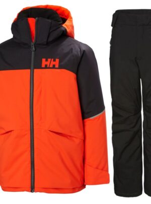 Helly Hansen Summit/Legendary skisæt, junior, rød/sort