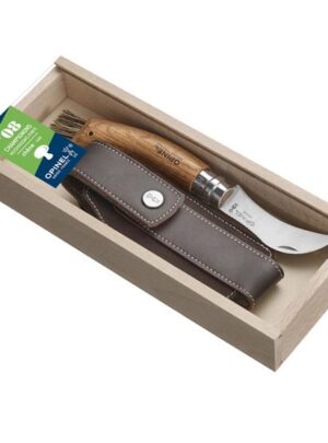 Opinel Svampekniv No8 - Egetræ, Giftbox