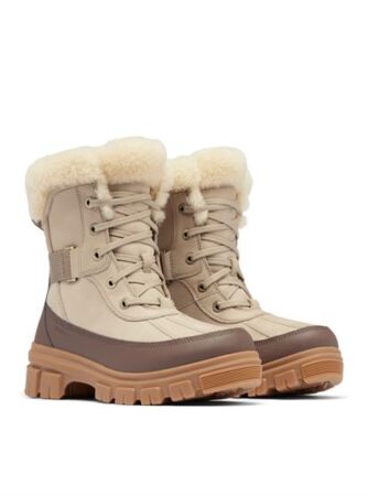 Sorel Torino V Parc WP Womens, Omega Taupe / Gum 10