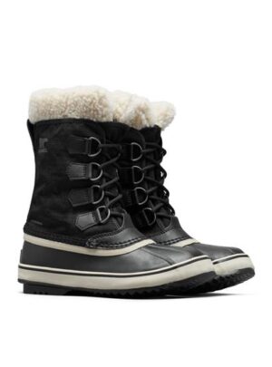 Sorel Winter Carnival Boot WP Womens, Black / Stone