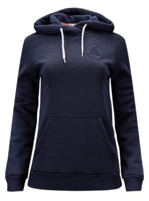 Aclima FleeceWool V2 Hoodie Womens, Navy Blazer