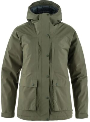 Fjällräven HC Hydratic Padded Jacket Kvinder / Damer-laurel Grøn-XL - Vinterjakker