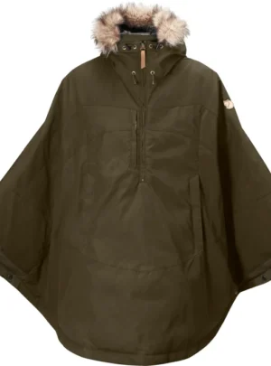 Fjällräven Luhkka Poncho Dark Olive M