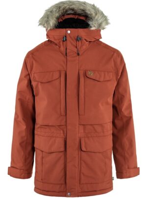 Fjällräven Nuuk Parka Herre / Mænd-autumn leaf-M - Vinterjakker til mænd