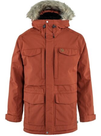 Fjällräven Nuuk Parka Herre / Mænd-autumn leaf-M - Vinterjakker til mænd