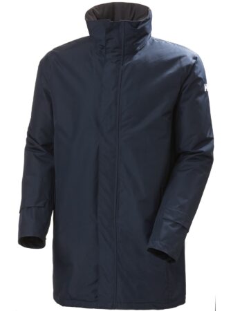 Helly Hansen Dubliner insulated long, regnjakke, herre, navy