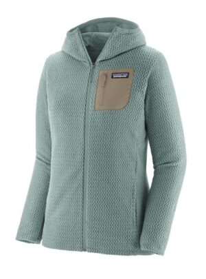 Patagonia Womens R1 Air Full-Zip Hoody, Thermal Blue