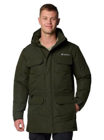 Columbia Landroamer II Down Parka Mens, Greenscape