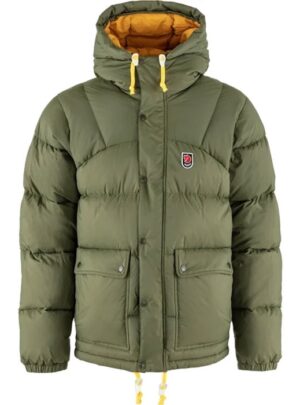 Fjällräven Expedition Down Lite Jacket Herre / Mænd-Grøn / Gul Gul-L - Jakker