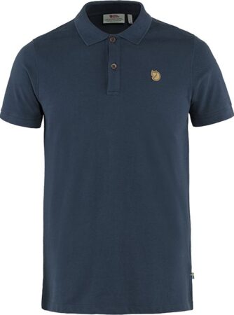 Fjällräven Övik Polo Shirt Herre / Mænd-Mørkeblå-L - T-Shirt, Polo-shirt