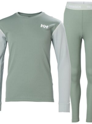 Helly Hansen HH Lifa Active, sæt, junior, lysegrøn