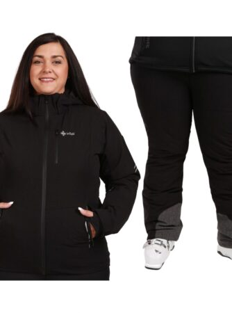 Kilpi Valera/Elare, Plus Size, skisæt, dame, sort