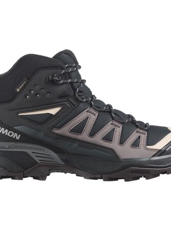 Salomon X Ultra 360 Mid GTX Kvinder / Damer, Sort/plum-40 / UK 6,5 - Vandresko