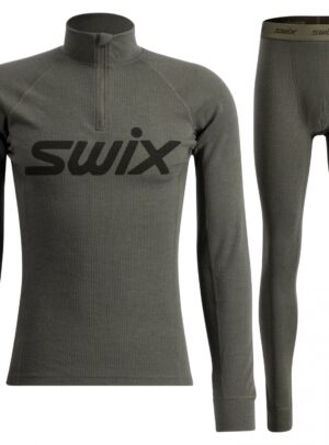 Swix RaceX Merino, herre, grøn