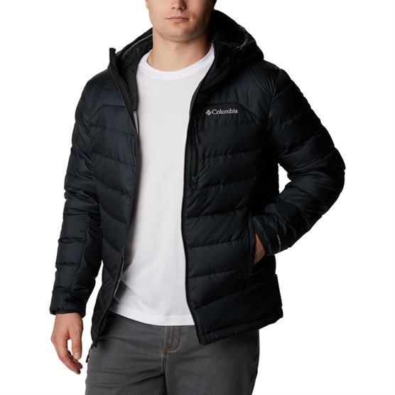 Columbia Autumn Park Down Hooded Jacket Mens, Black Columbia Autumn Park Down Hooded Jacket Mens, Black