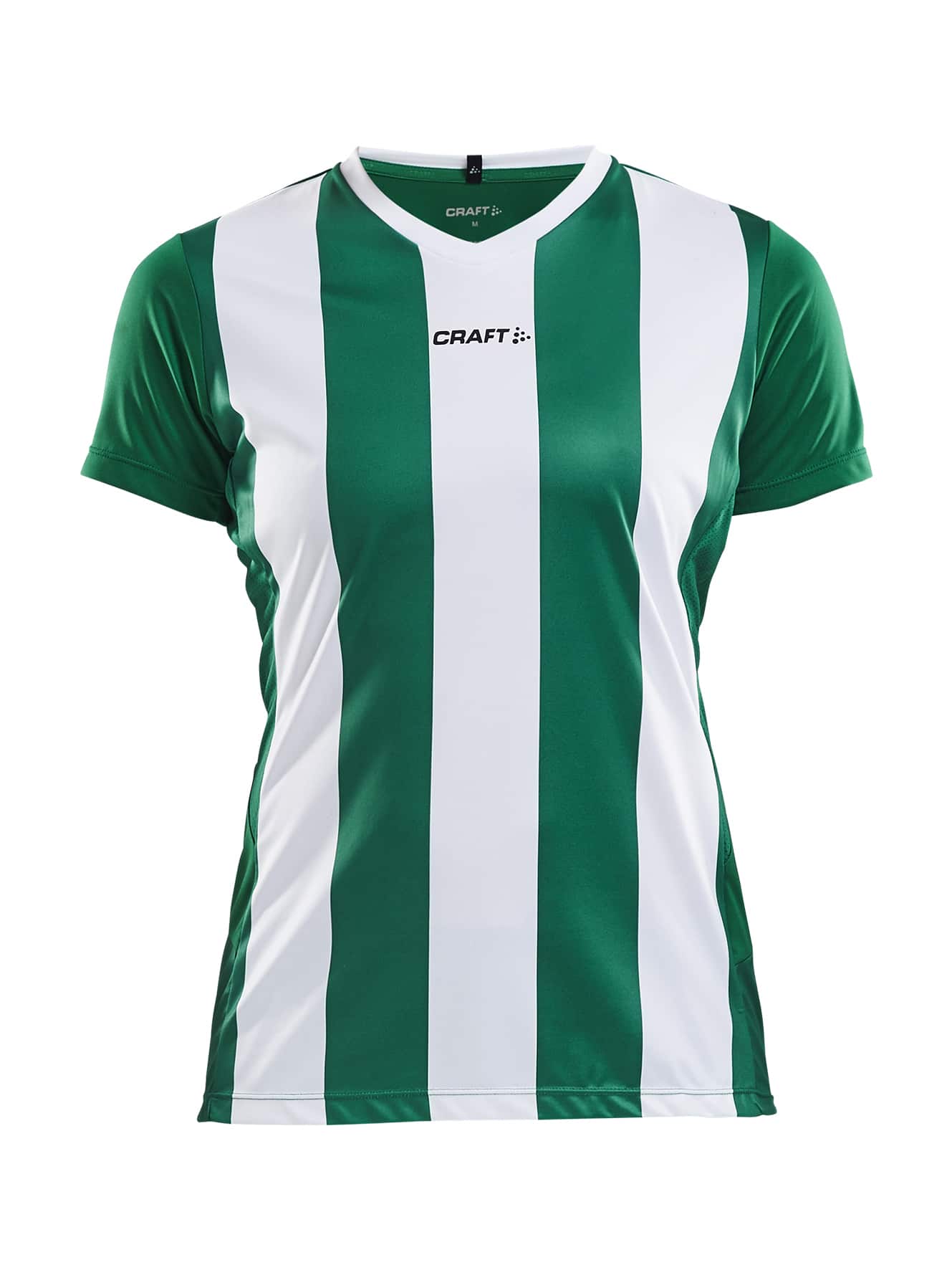Craft - Progress Jersey Stripe Kvinder - Team Green XS Craft - Progress Jersey Stripe Kvinder - Team Green XS