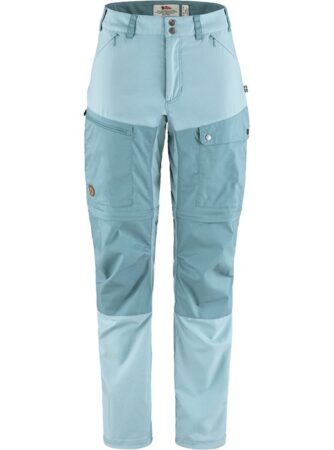 Fjällräven Abisko Midsummer Zip-Off Trousers Kvinder / Damer-mineral Blå / clay Blå-40 - Bukser