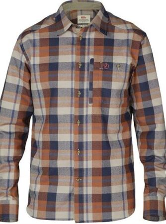 Fjällräven Fjällglim Shirt Mens, Autumn Leaf
