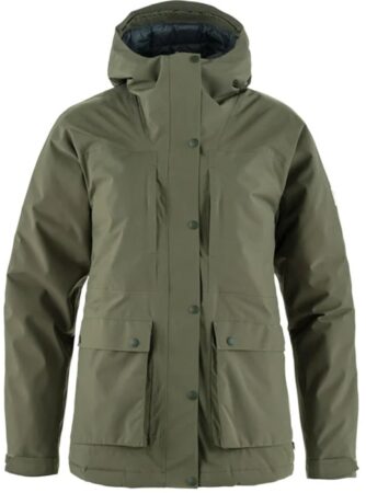 Fjällräven HC Hydratic Padded Jacket Kvinder / Damer-laurel Grøn-L - Vinterjakker