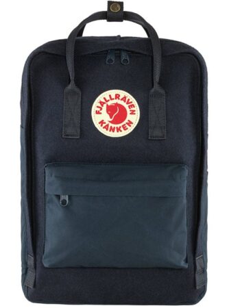 Fjällräven Kånken Re-Wool Laptop 15'' taske 18L-Sort - Computer rygsække / tasker