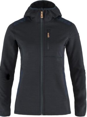 Fjällräven Keb Fleece Hoodie Womens, Dark Navy