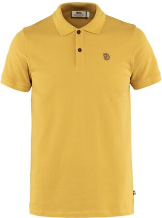 Fjällräven Övik Polo Shirt Herre / Mænd-ochre-2XL - T-Shirt, Polo-shirt