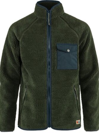 Fjällräven Vardag Pile Fleece Herre / Mænd-deep Grøn-2XL - Fleecejakker