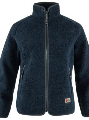 Fjällräven Vardag Pile Fleece Kvinder / Damer-Mørkeblå-XL - Fleecejakker og softshell