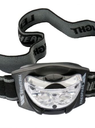 GUIDANCE LED 3 dioder Pandelampe sort Trespass
