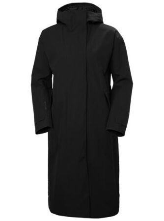 Helly Hansen Womens Jane Rain Coat, Black