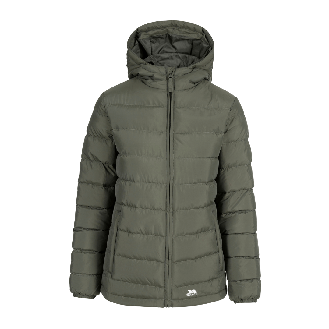 Jakke til dame - Trespass Elegant - Grøn Jakke til dame - Trespass Elegant - Grøn