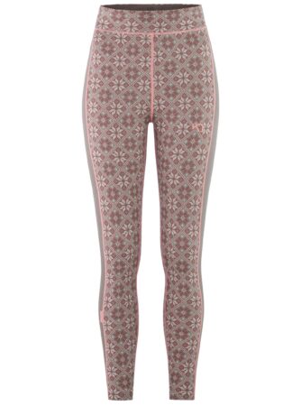 Kari Traa Rose Merino uld Skiunderbukser Dame, taupe