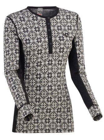 Kari Traa Rose Skiundertrøje Merino Uld Dame, black