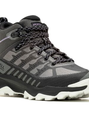 Merrell Speed Eco Mid WP Kvinder / Damer, Sort/orchid-37 - Vandrestøvler