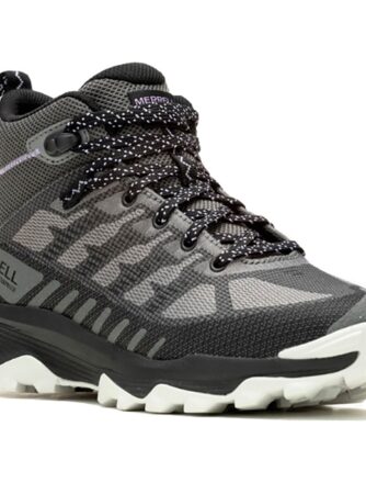 Merrell Speed Eco Mid WP Kvinder / Damer, Sort/orchid-37 - Vandrestøvler