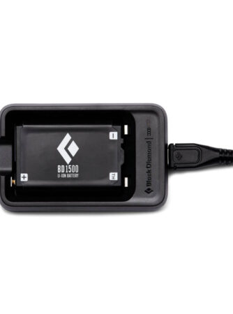 Oplader og batteri til pandelampe - Black Diamond BD 1500 battery & charger