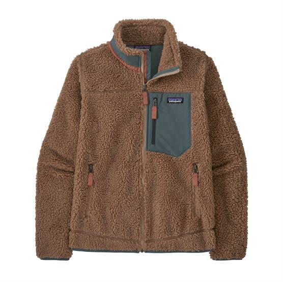 Patagonia Womens Classic Retro-X Jacket, Pampas Tan / Green Patagonia Womens Classic Retro-X Jacket, Pampas Tan / Green